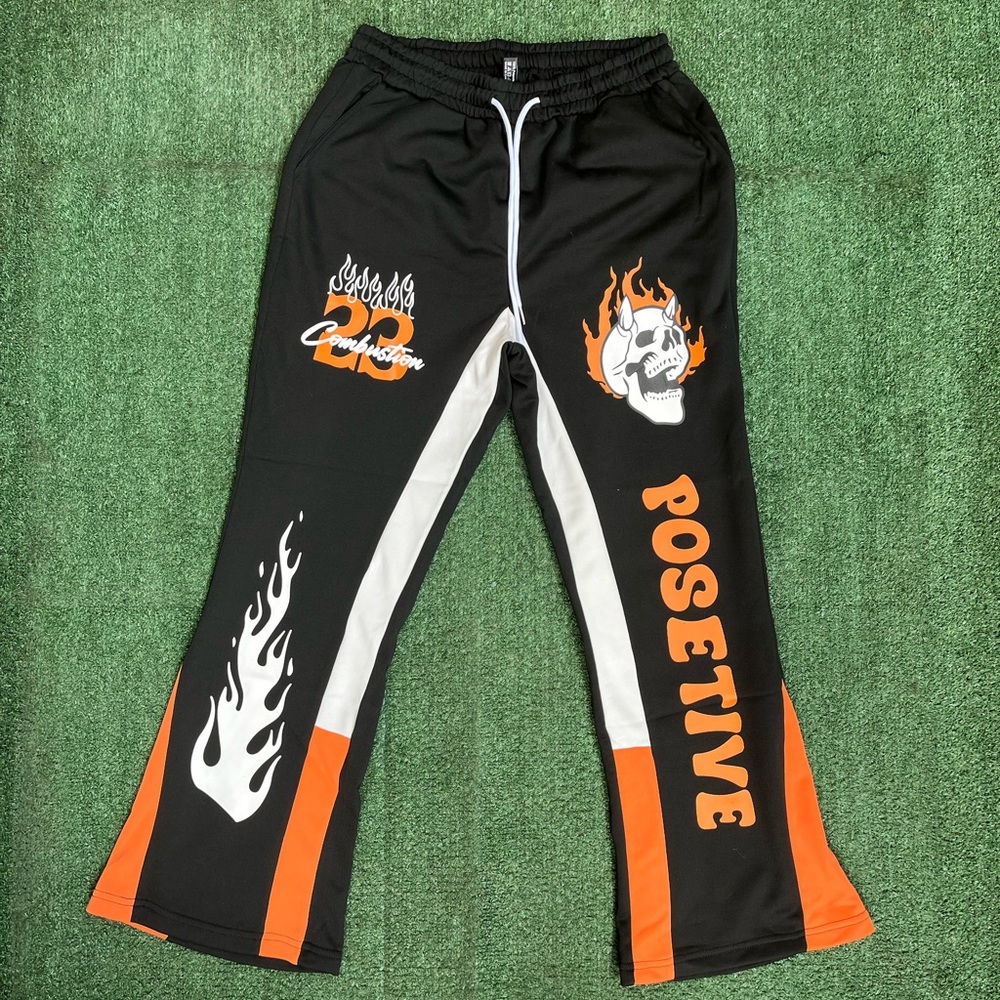 Flared sweatpants